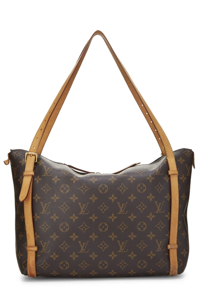 Louis Vuitton Tuileries Monogram Canvas Hobo Bag Women