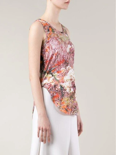 Shop Carven Abstract Print Tank