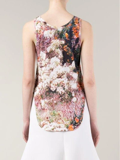 Shop Carven Abstract Print Tank