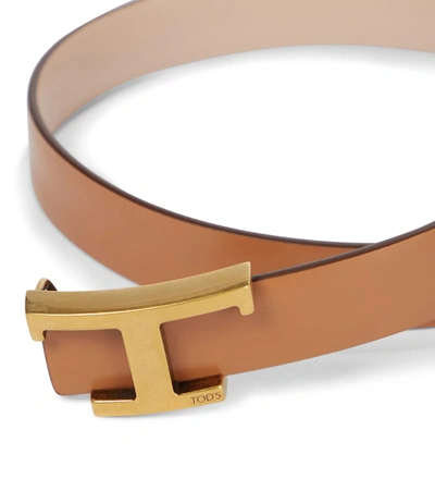 Tod's 't Timeless' Reversible Belt In Multicoloured