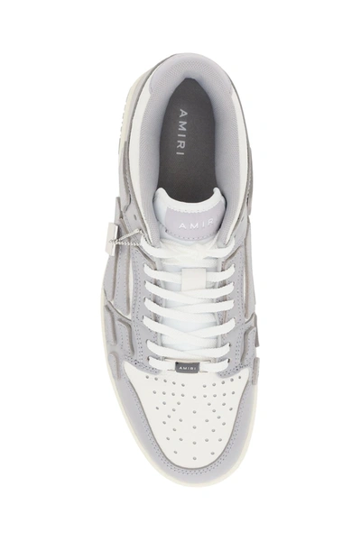 AMIRI AMIRI SKEL TOP LOW LEATHER SNEAKERS 