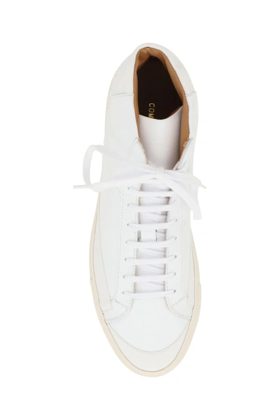 Shop Common Projects Achilles Hi-top Sneakers In White