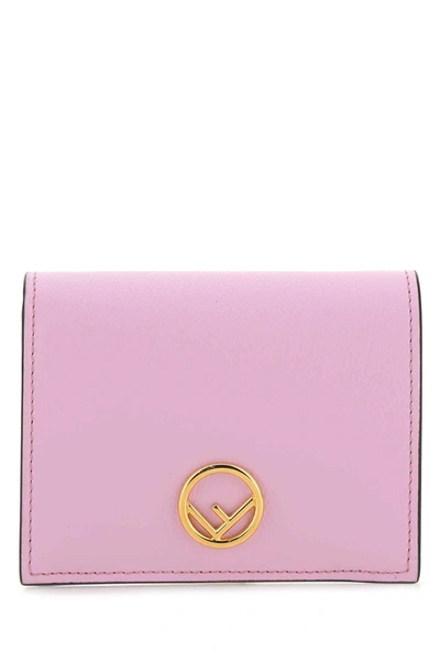 Shop Fendi F Is  Compact Bifold Wallet In Pink