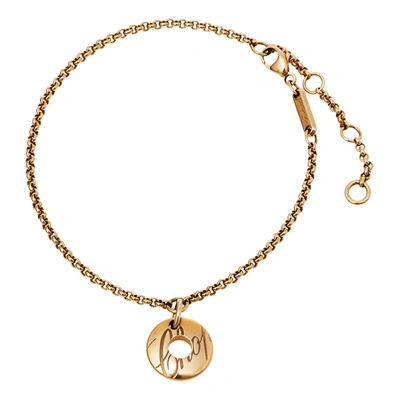 Pre-owned Chopard Issimo Yellow Gold Bracelet
