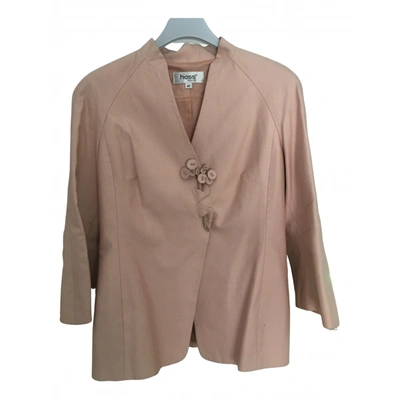 Pre-owned Hoss Intropia Blazer In Pink
