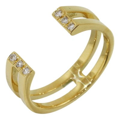 Pre-owned Ahkah Yellow Gold Ring