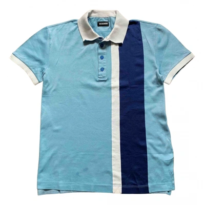 Pre-owned Dirk Bikkembergs Polo Shirt In Turquoise