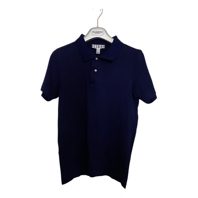 Pre-owned Dirk Bikkembergs Polo Shirt In Blue