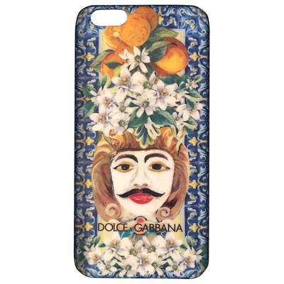 Pre-owned Dolce & Gabbana Iphone Case In Multicolour