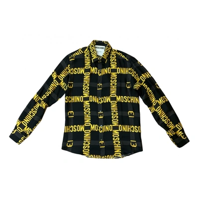 Pre-owned Moschino Silk Shirt In Black