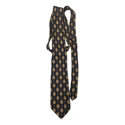 Pre-owned Lancel Silk Tie In Multicolour