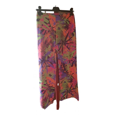 Pre-owned Fisico Large Pants In Multicolour