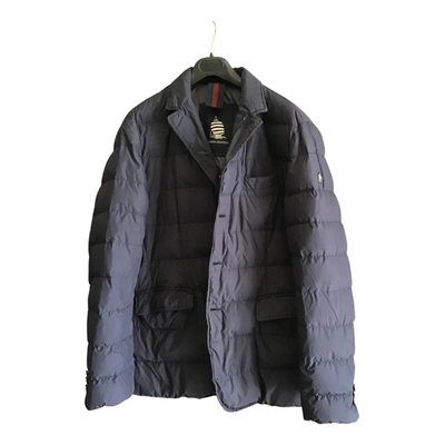 Pre-owned Marina Yachting Coat In Blue