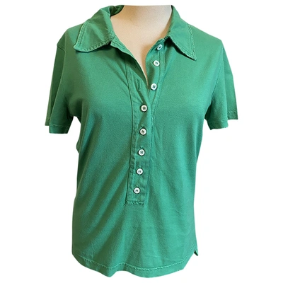 Pre-owned Dsquared2 Polo In Green
