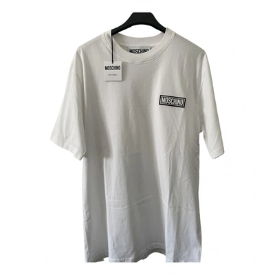 Pre-owned Moschino T-shirt In White