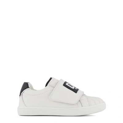 Shop Dolce & Gabbana White Logo Sneakers
