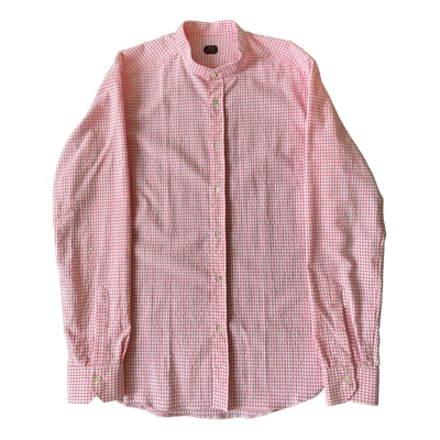 Pre-owned Massimo Piombo Shirt In Pink