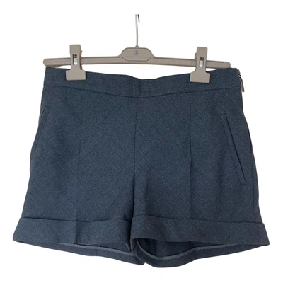 Pre-owned Brunello Cucinelli Wool Shorts In Grey