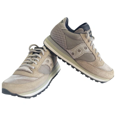 Pre-owned Saucony Velvet Trainers In Grey | ModeSens