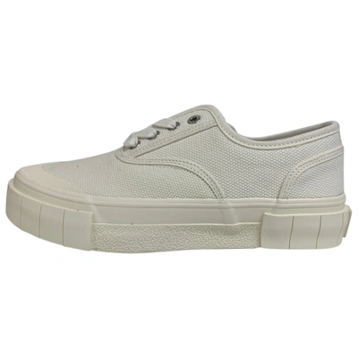 Pre-owned Good News Cloth Trainers In White