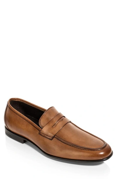 Shop To Boot New York Portofino Penny Loafer In Crust Tabacco Ant