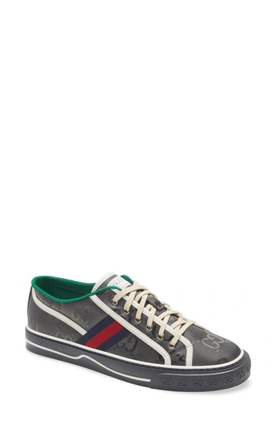 Shop Gucci Tennis 1977 Low Top Sneaker In Grey