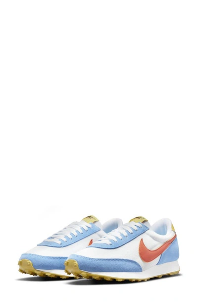 Shop Nike Daybreak Sneaker In University Blue/ Orange/ White