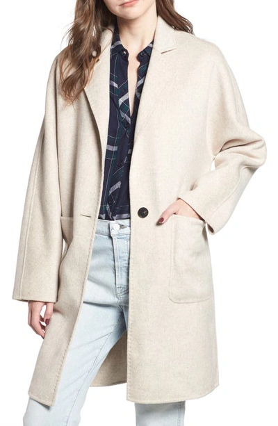 Shop Rails Everest Wool Blend Coat In Oatmeal