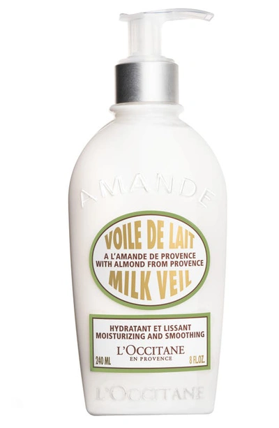 Shop L'occitane Almond Milk Veil Body Milk, 8.1 oz