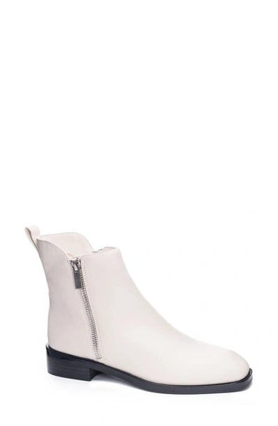 Shop 42 Gold Yearling Bootie In Cream Leather