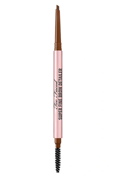 Too Faced Super Fine Brow Detailer Eyebrow Pencil Auburn 0.002 oz/ 0.057 In Auburn