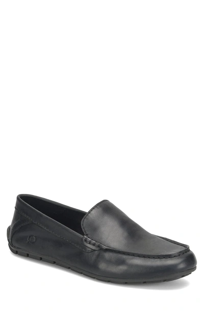 Shop Born Liam Leather Loafer In Black F/g