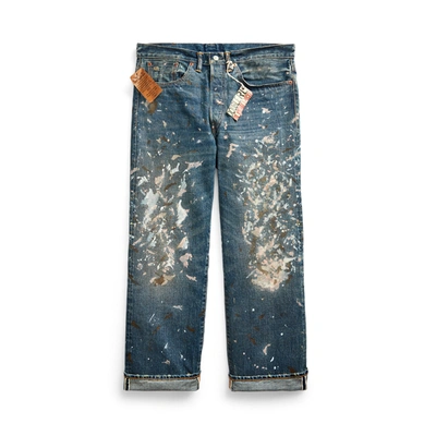 Shop Double Rl Vintage 5-pocket Fit Selvedge Jean In Tilly Wash