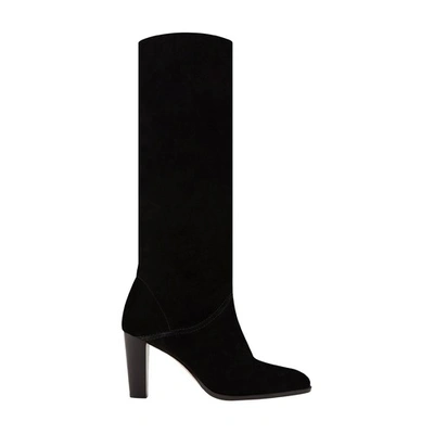 Shop Vanessa Bruno High-heeled Boots In Noir