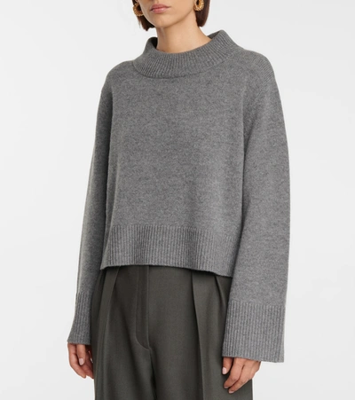 Shop Co Wool And Cashmere Sweater In Grey