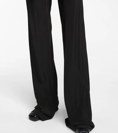 Shop Rick Owens Wide-leg Pants In Black