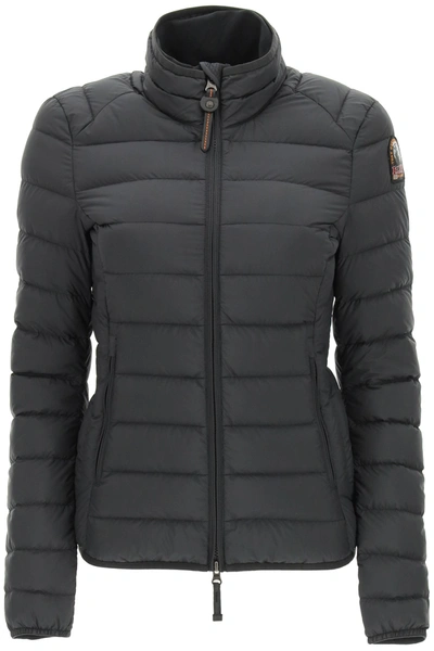 Shop Parajumpers Geena Super Light Down Jacket In Black (black)