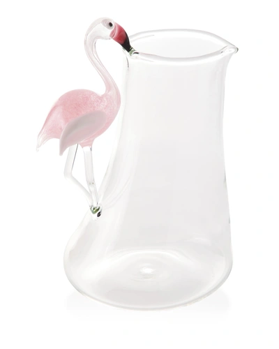 Shop Massimo Lunardon Flamingo Carafe