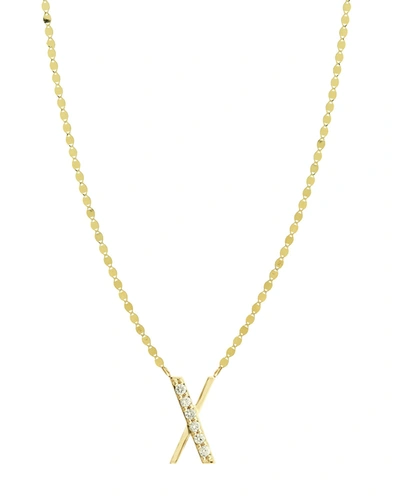 Shop Lana Get Personal Initial Pendant Necklace With Diamonds In X