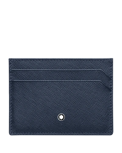 Shop Montblanc Sartorial 5-pocket Leather Card Holder