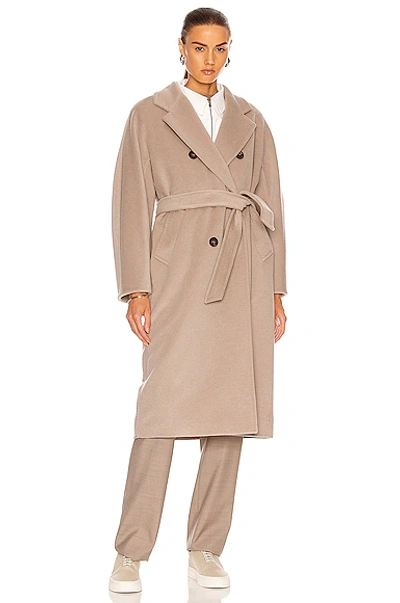 Max Mara Madame Coat In Cacha