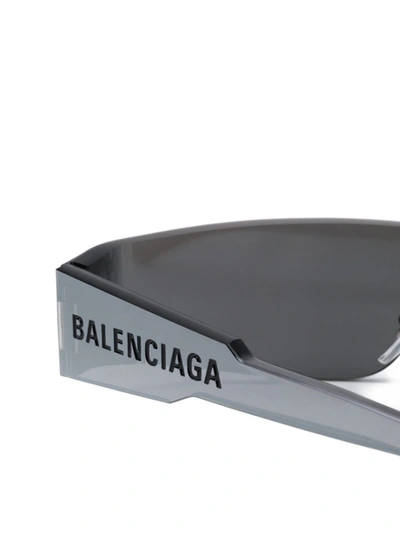 Shop Balenciaga Extreme Sunglasses Silver