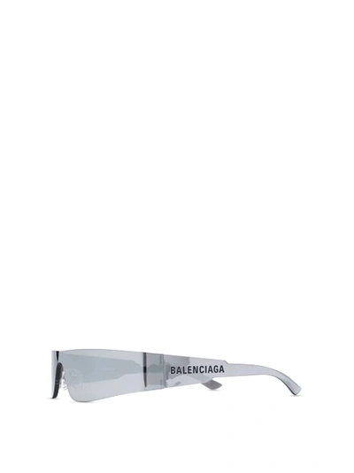 Shop Balenciaga Extreme Sunglasses Silver