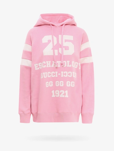Shop Gucci Sweatshirt In Pink