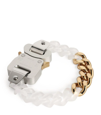 Shop Alyx 1017  9sm Buckle-detail Chain Bracelet In Clear