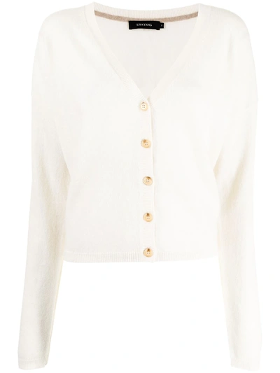 Shop Lisa Yang Abby Cashmere Cardigan In White