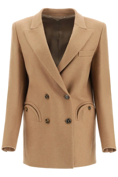 Shop Blazé Milano Blaze Milano Everyday Blazer In Camel In Beige