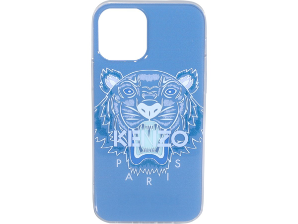 Kenzo Iphone 12 Pro Tiger-print Case In Blue | ModeSens