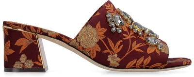 Shop Tory Burch Martine Floral Jacquard Sandals In Multi