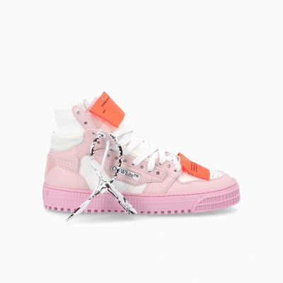 Shop Off-white Off White Suede Off Court 3.0 In Soft Pink